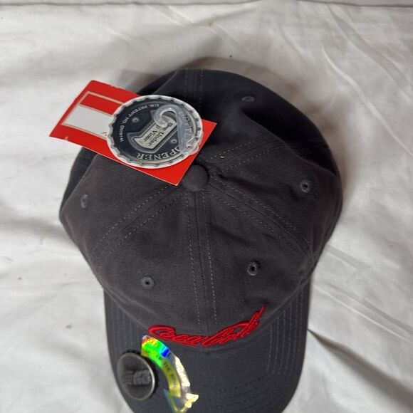 Coca Cola Dad Cap With Bottle Opener. NWT. - Picture 6 of 13